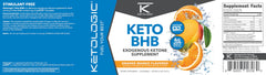 Quality and third-party testing certification icons for KetoLogic BHB