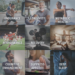 KetoneAid KE4 label closeup showing caffeine- and sugar-free formulation