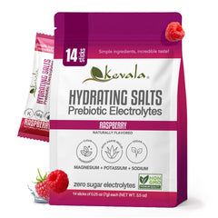 Kevala Raspberry electrolyte hydration mix front view