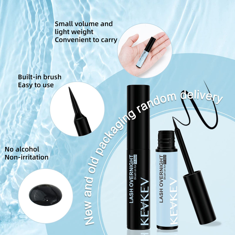KevKev Lash Overnight Sealer brush application for precise sealing