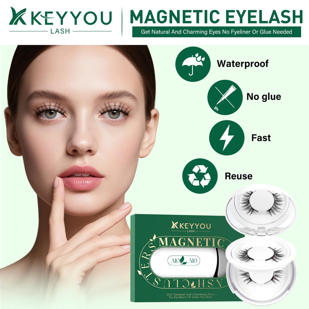 KEYYOU magnetic lash applicator tool for precise placement