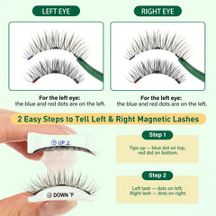 KEYYOU reusable lashes designed for multiple uses with proper care