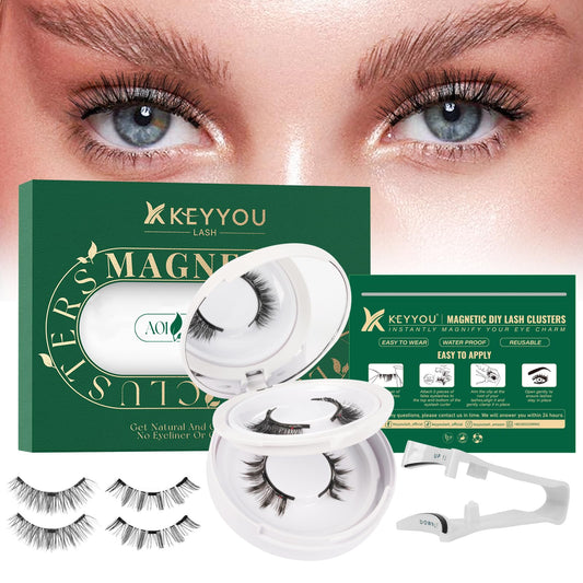KEYYOU daily wear storage case keeps lashes secure between uses