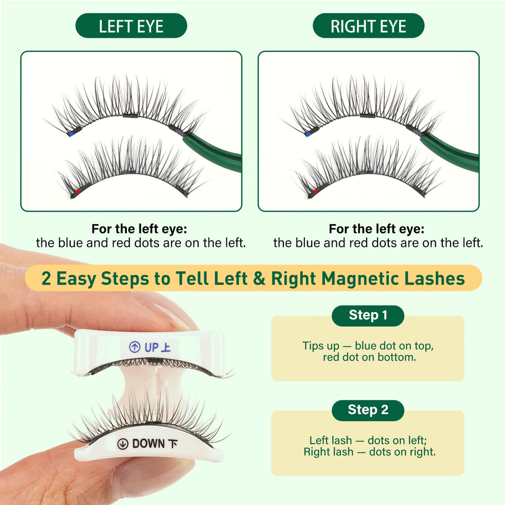 Two KEYYOU lash pairs included for versatile daily or event looks
