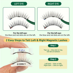 Two KEYYOU lash pairs included for versatile daily or event looks