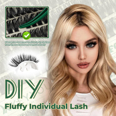 Easy at-home removal keeps natural lashes intact with KEYYOU.