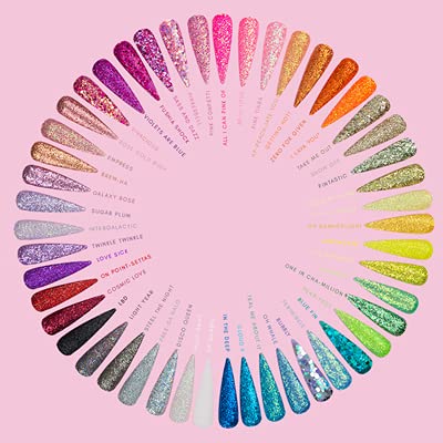 Kiara Sky Sprinkle On glitter is cruelty-free and USA-made for reliable quality