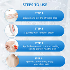 KIbabyDI Wart Remover skin close-up shows gentle formula