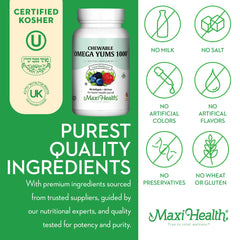 Kid-friendly Fruity Burst Omega-3 gummies visual