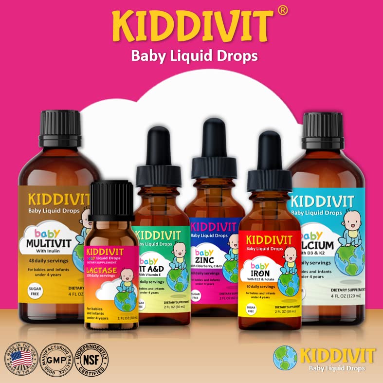 Gas relief and tummy comfort for babies using lactase drops