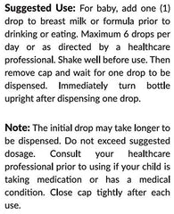 Infant digestive support benefits of lactase drops for babies