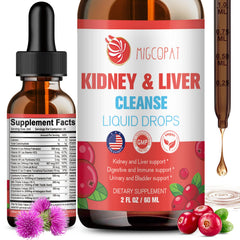 Bottle of Kidney and Liver Cleanse Detox & Repair Drops 60ml