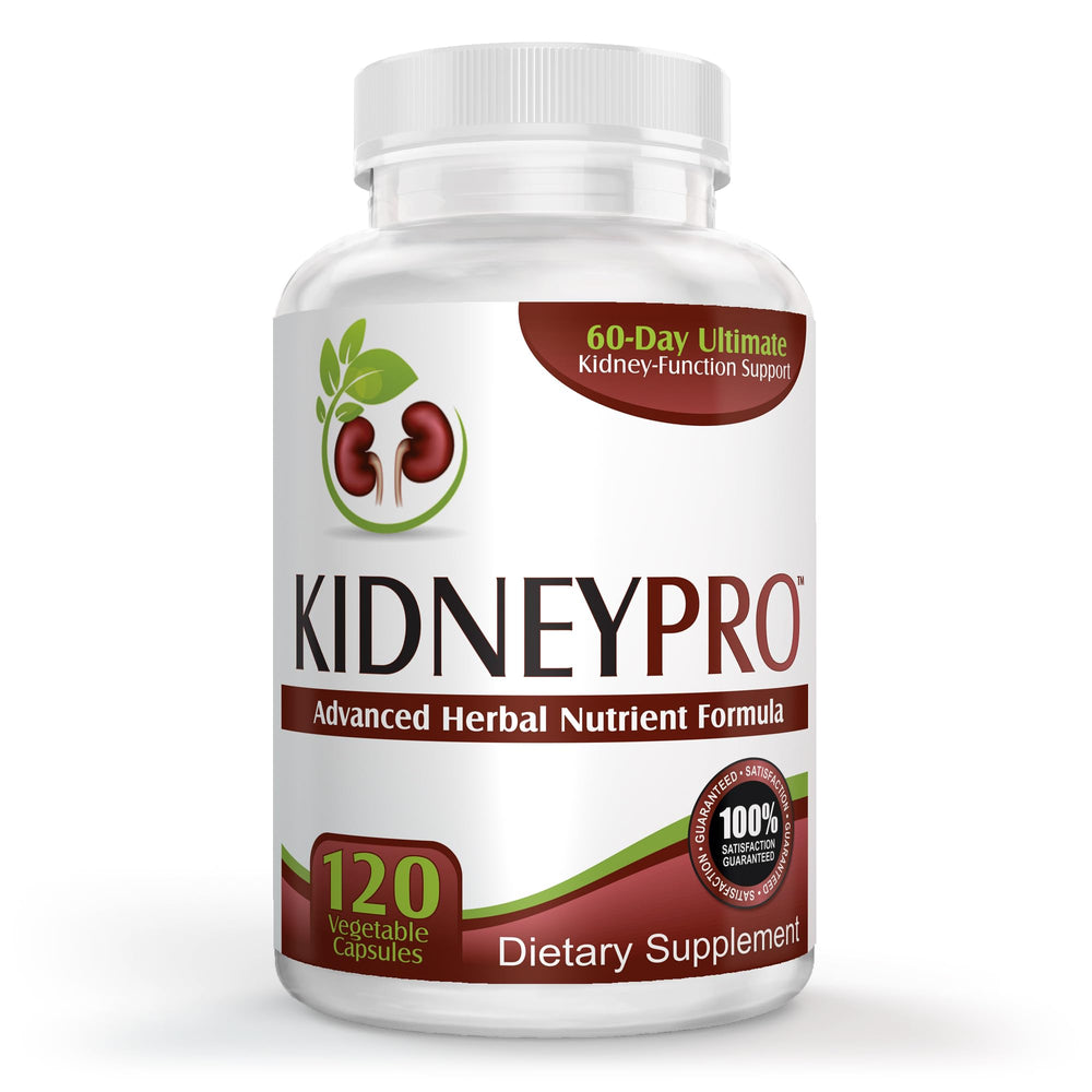 Safety-sealed Kidney-Pro bottle ready for shipping