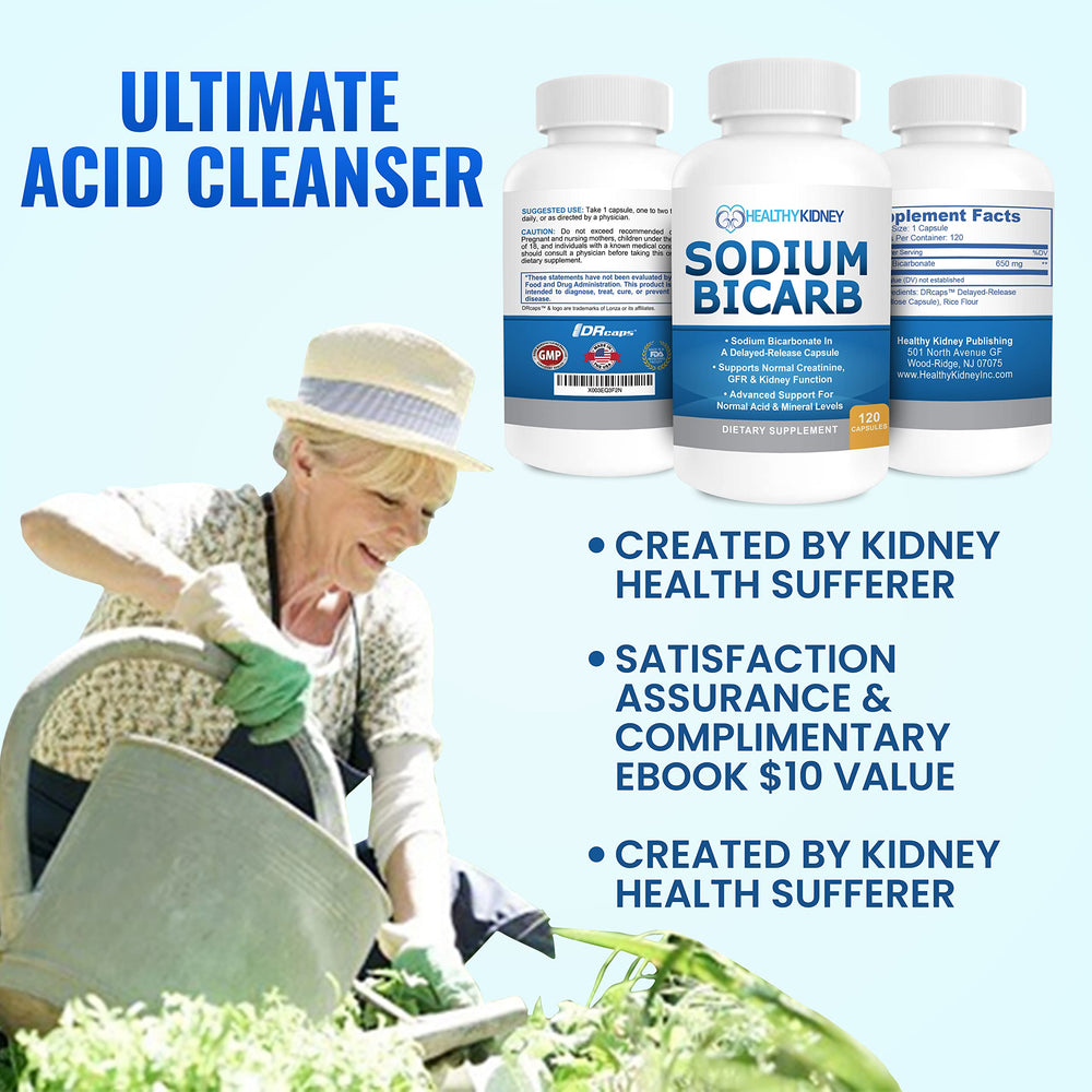 Kidney Restore alkalinity-support scene suggests balanced digestion and overall wellness.