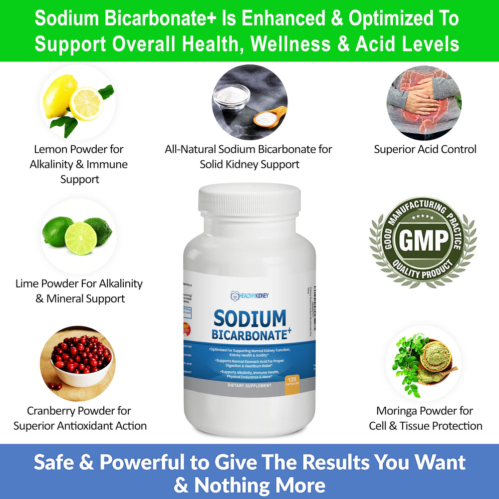Kidney Restore bottle with capsules ready for quick daily intake