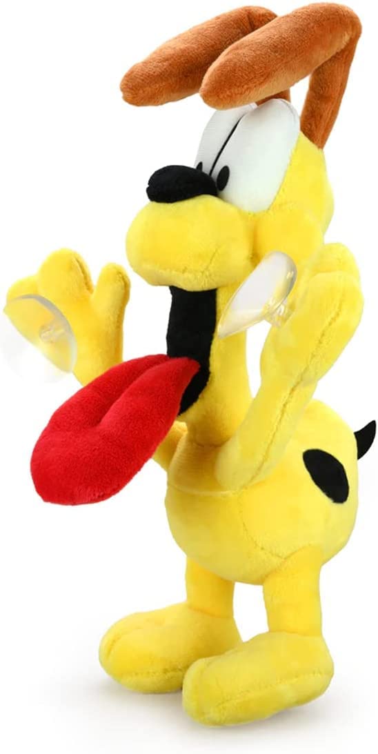 Kidrobot Garfield Odie 8-Inch Suction Cup Window Clinger - front view