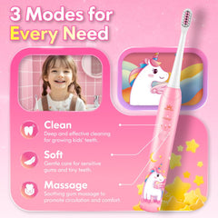 2-minute brushing timer with 30-second reminder