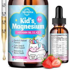 Hero image of Kids Magnesium Glycinate Drops in Strawberry flavor