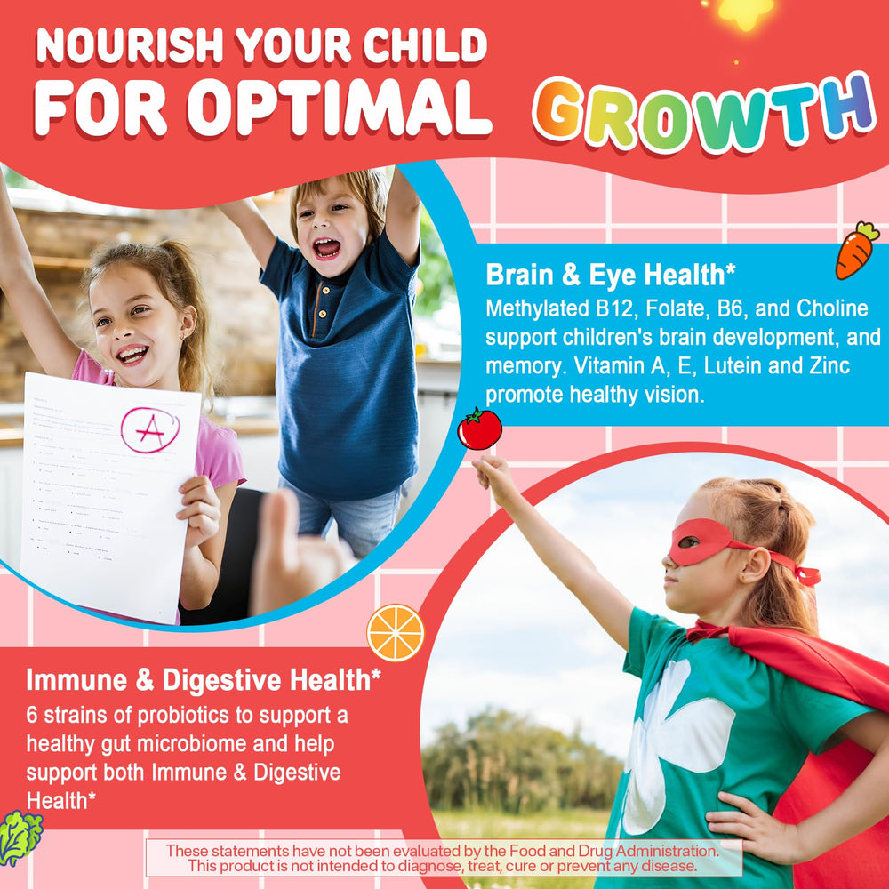 Probiotic strains and prebiotic fiber on packaging