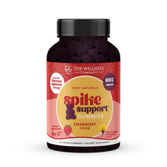 Front label of Kids Naturals Spike Support Gummies bottle