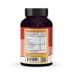 Supplement facts panel highlighting Vitamin C, Vitamin D and Zinc