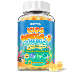 Hero image: Kids Omega-3 Gummies bottle and packaging