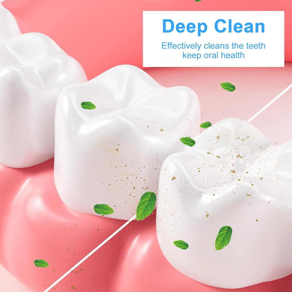 Color options White, Green, Pink, Blue, Yellow, Purple dental floss