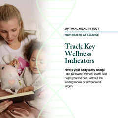 KiHealth collection kit included with instructions