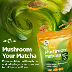 Reishi and Cordyceps ingredients in the mix
