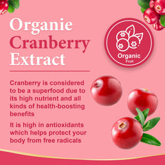 D-Mannose and Organic Cranberry ingredients