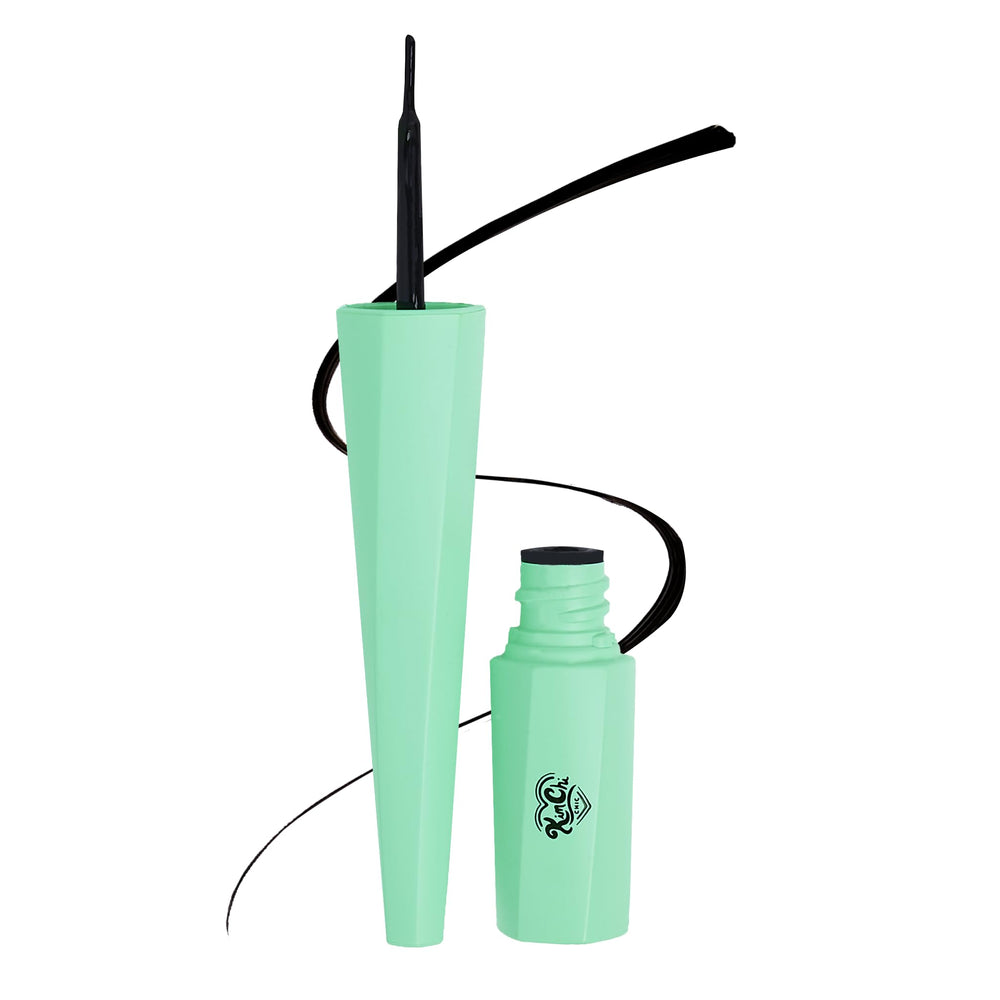 KimChi Chic stage-proof liquid liner bottle for all-day smudge-free definition.
