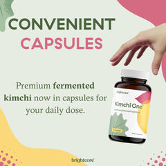 Overview of Kimchi One powder capsules