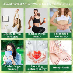 Packaging of Kindled Thyroid Support Drops 4 oz bottle