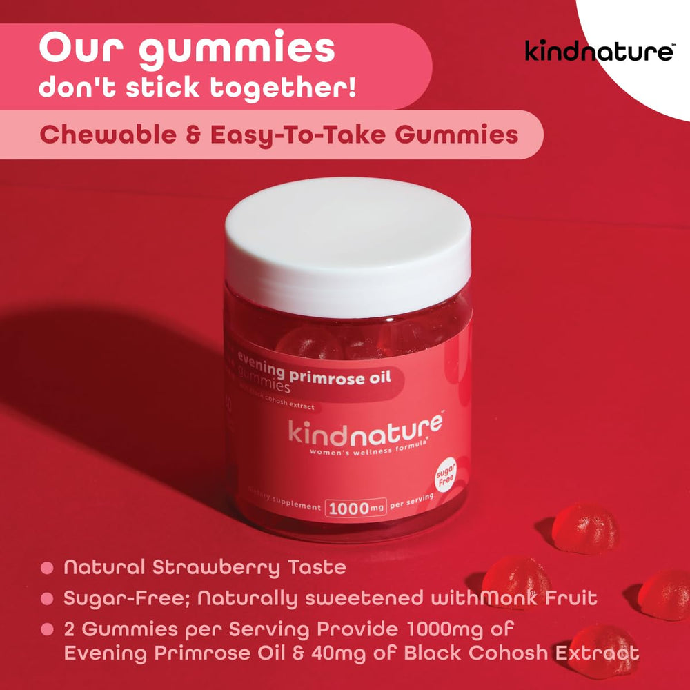 Gummies supporting PMS mood balance and menopause relief