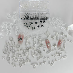 KINGNAME goth crosses charm adds drama and gothic vibe to gel art