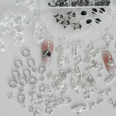 KINGNAME spikes charm delivers bold texture and statement-making nails