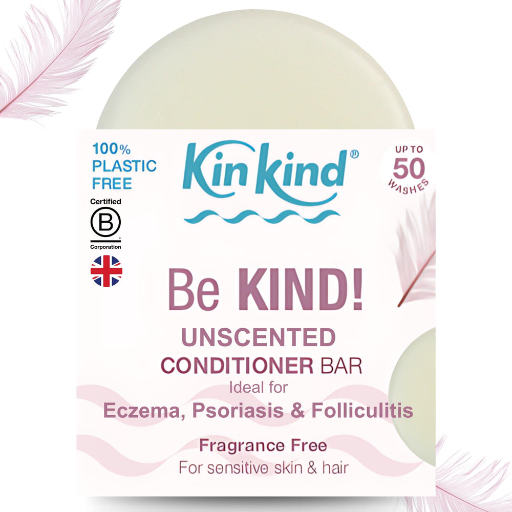 KinKind bar in hand, compact travel size for voyages.