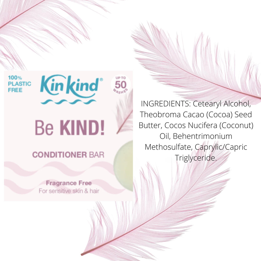 KinKind color-treated hair compatible fragrance-free conditioning.