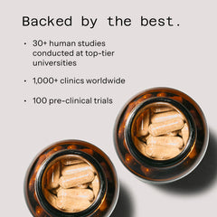 60 vegetarian capsules per bottle