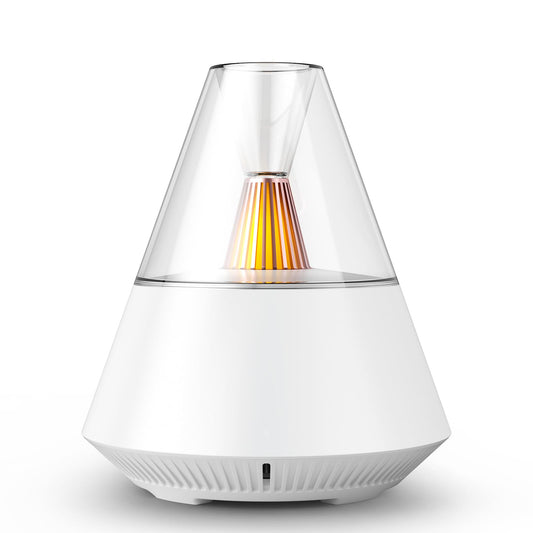 KinYILO white essential oil diffuser front view