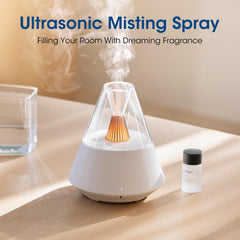 Diffuser on a modern living room table with decor