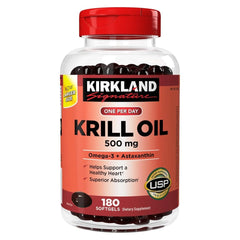 Antarctic krill oil source highlighting Omega-3 and Astaxanthin