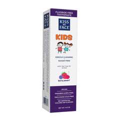 Kiss My Face Kids Toothpaste Berry Flavor bottle and label