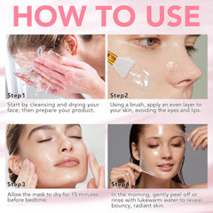 Overnight routine with KITNOBLIS for a refreshed complexion
