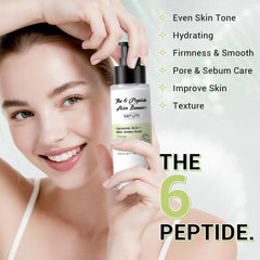 KIUORET hyaluronic acid hydration closeup helps plump, moisturized skin