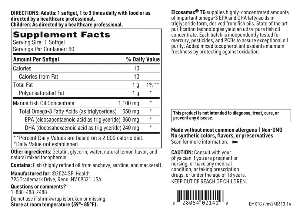 Lemon flavor and antioxidants indicated on packaging