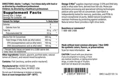 Vitamin E tocopherols in Klaire Labs Omega-3 Mini