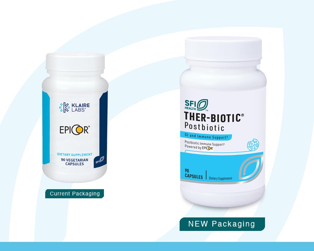 Close-up of EpiCor dried yeast fermentate per capsule