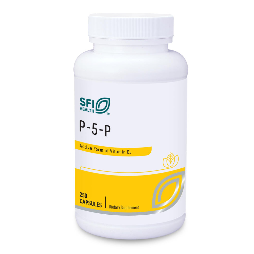 Klaire Labs SFI Health P-5-P 30 mg vitamin B6 capsules