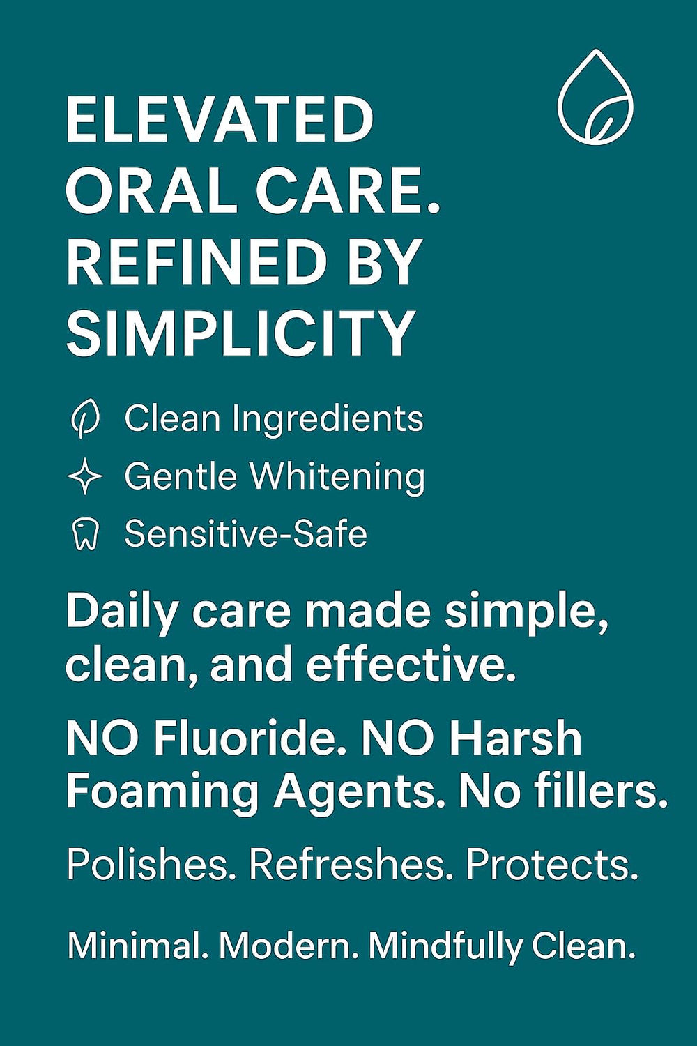 Toothpaste tube next to a toothbrush, indicating a non-abrasive formula for adults and kids.